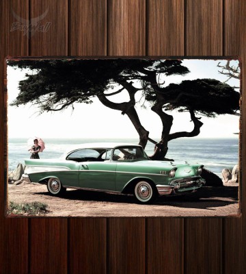 Металлическая табличка Chevrolet Bel Air Sport Coupe